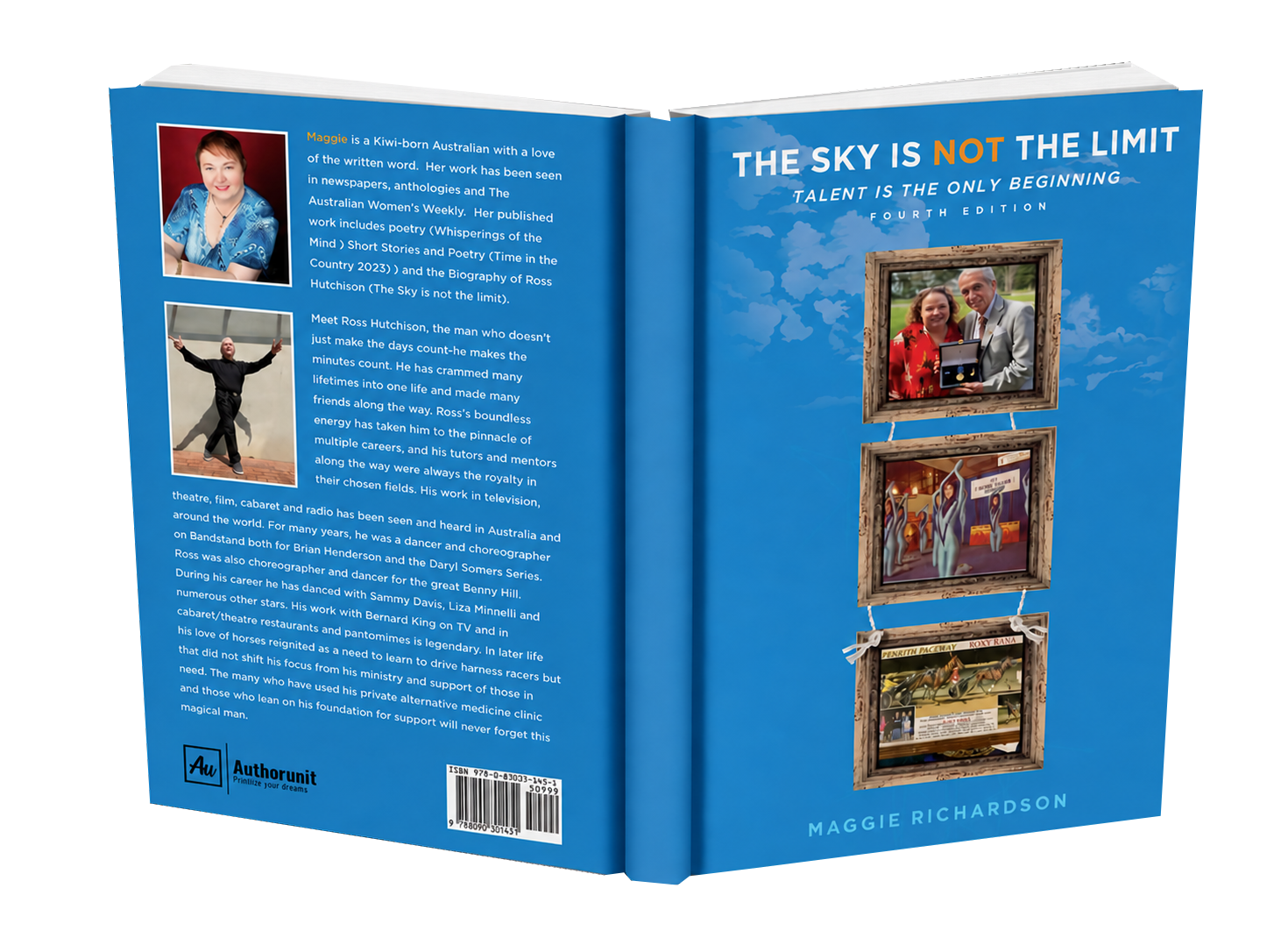 Full cover spread of The Sky Is Not the Limit by Maggie Richardson